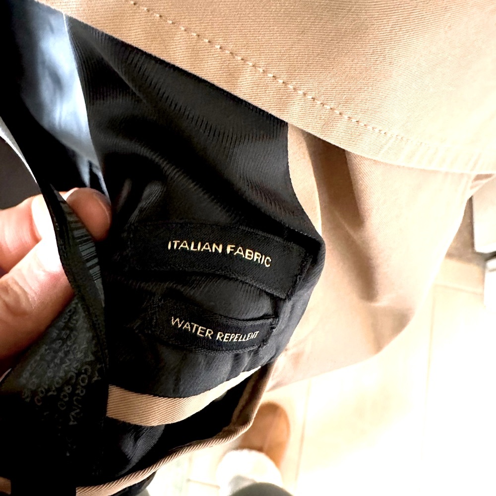 Massimo Dutti Trench coat in khaki. Size XS - Picture 12 of 12